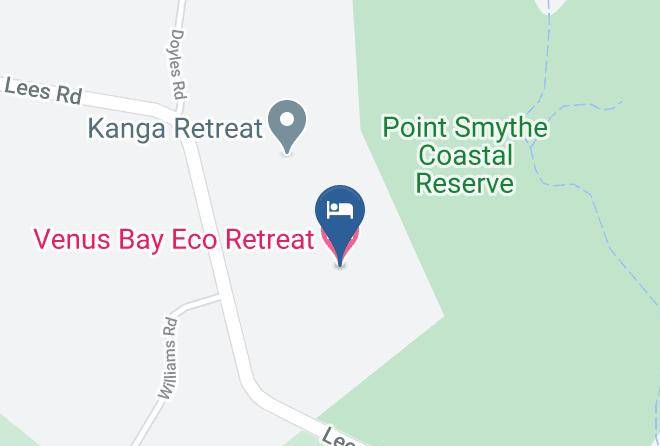 South Gippsland - Venus Bay Eco Retreat Maps