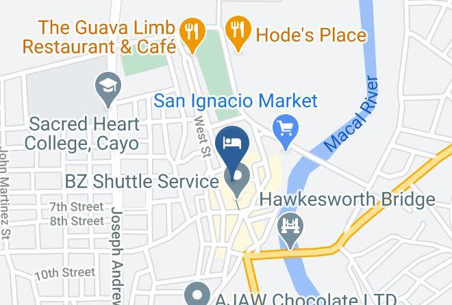 Cayo - Venus Hotel Maps