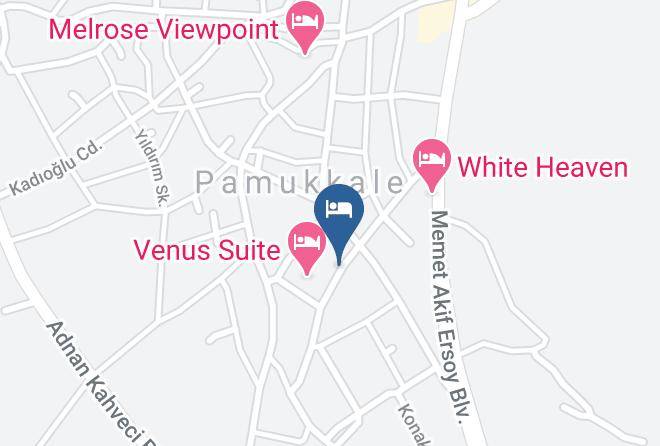 Pamukkale - Venus Hotel Maps