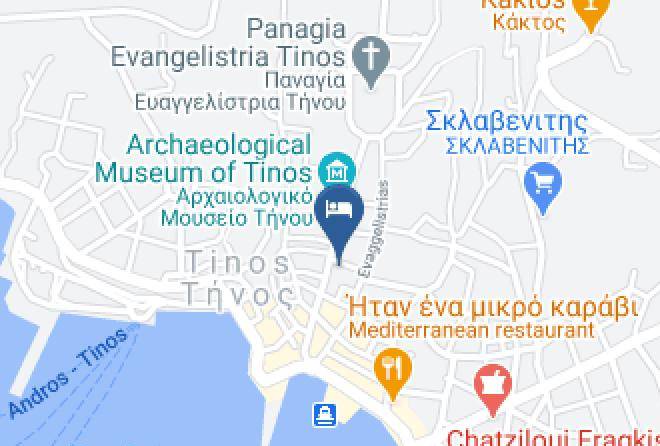 Tinos - Venus Minimal Hotel Maps