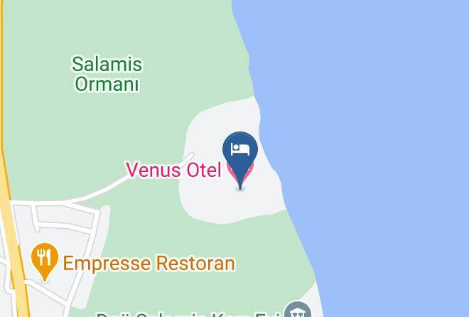 Yenibogazici - Venus Otel Maps