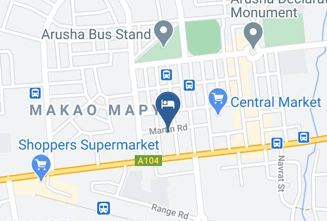 Arusha - Venus Premier Hotel Maps