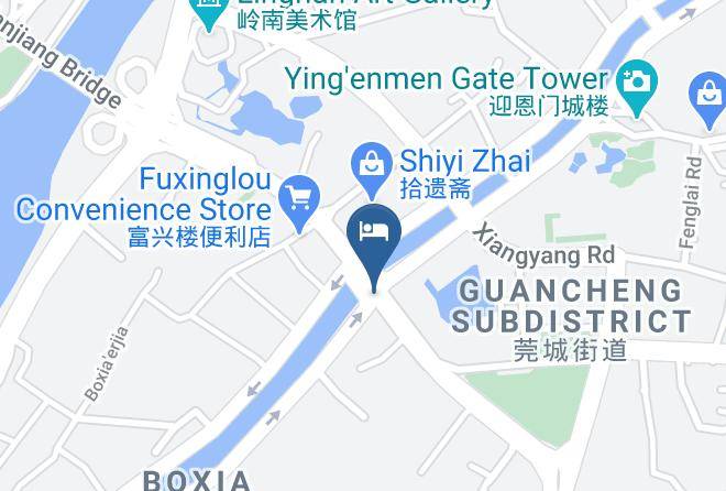 Dongguan - Venus Royal Hotel Maps