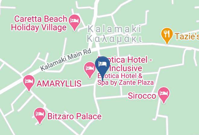 Zakinthos - Venushotel And Suites Maps