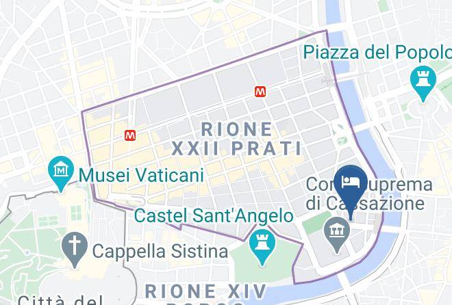 Rome - Venustas Roma Hotel Maps