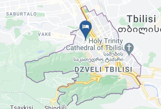 Tbilisi - Vera Gold Hotel Maps