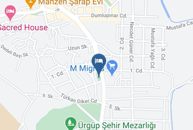 Urgup - Hotel Tassaray Maps