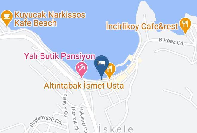 Karaburun - Vera Otel Karaburun Maps