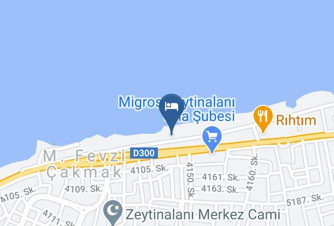Urla - Vera Urla Hotel & Restaurant Maps