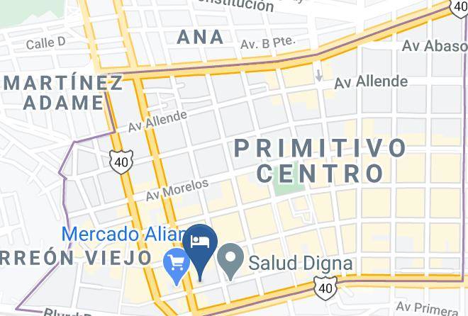 Torreon - Veracruz Maps