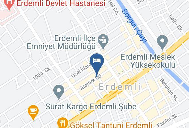 Veran Hotel Beach Club Restaurant Map