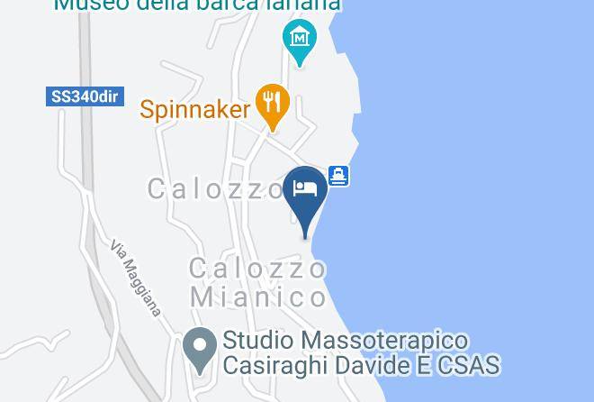 Como - Veranda Beach Pianello Maps