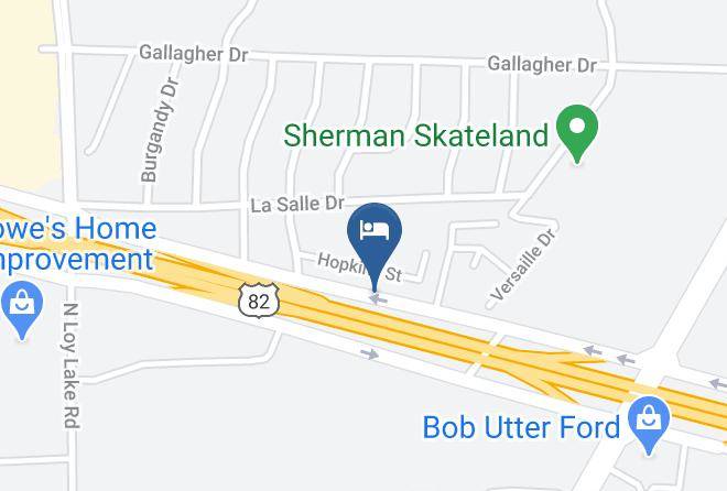 Veranda Inn Nocona Texas Map