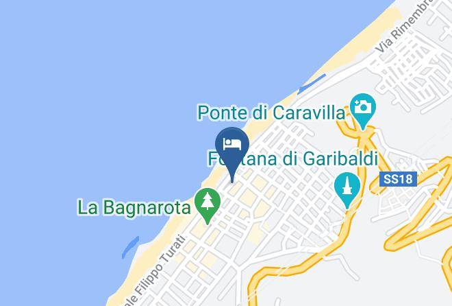 Reggio Di Calabria - Veranda Sul Mare Maps