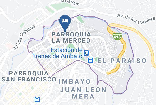 Ambato - Verano Tropical Hospedaje Maps