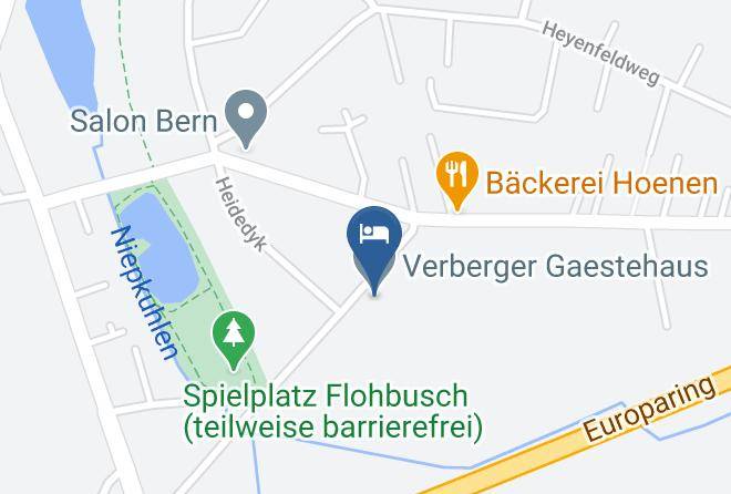 Krefeld - Verberger Gaestehaus Maps