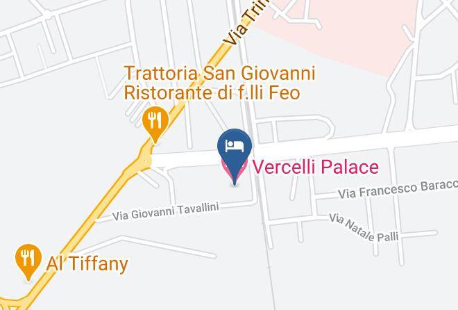 Vercelli Palace Hotel Map