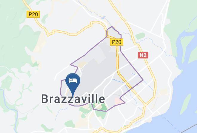 Brazzaville - Verda Politan Maps