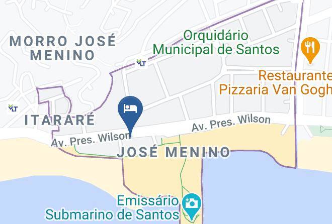 Santos - Verdadeiro Pe Na Areia Maps