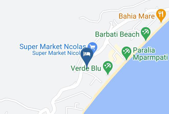 Kerkira - Verde Blu Beach Resort Maps
