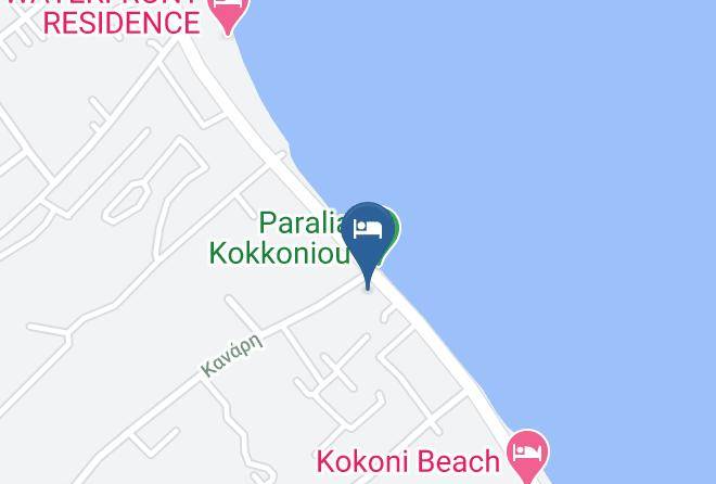 Korinthia - Marzi Beach & Bungalows Maps