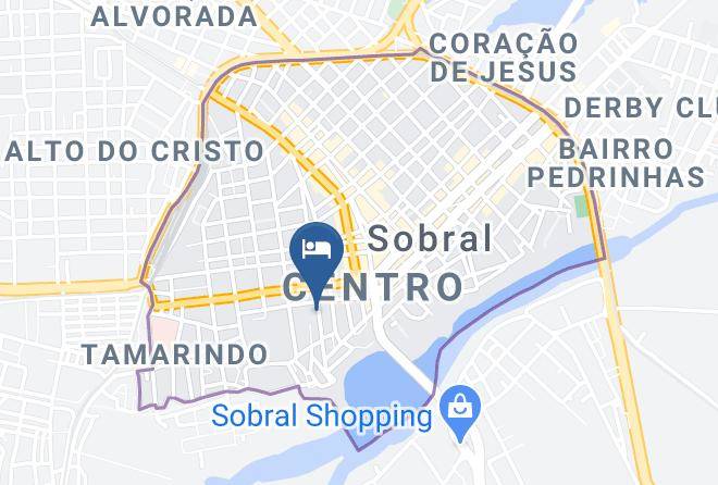 Sobral - Verde Rio Hotel Maps