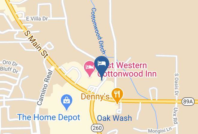 Yavapai - Verde Valley Extended Stay Hotel Maps