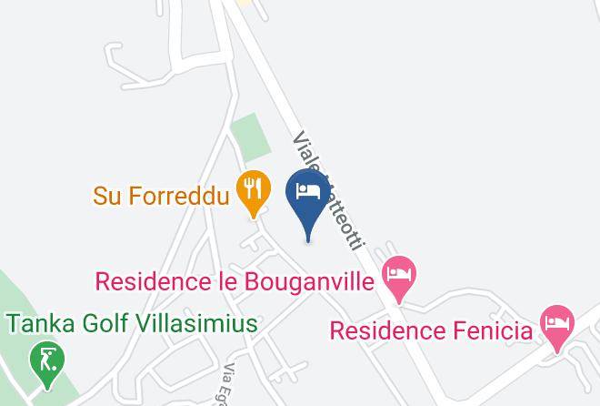 Province Of South Sardinia - Verdemare Sardegna Due Villette Maps