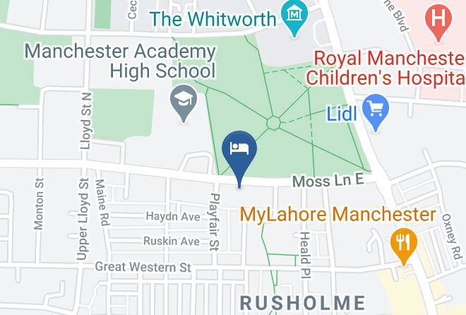 Greater Manchester - Verdene Hotel Maps