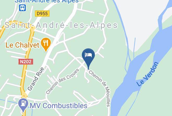Alpes De Haute Provence - Verdon Vacances Maps