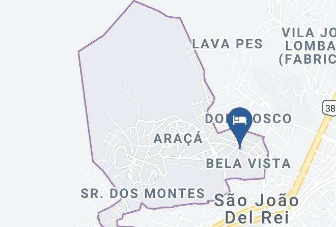 Sao Joao Del Rei - Vereda Park Hotel Maps