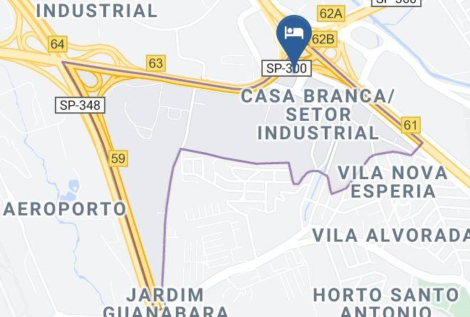 Jundiai - Veredas Motel Maps