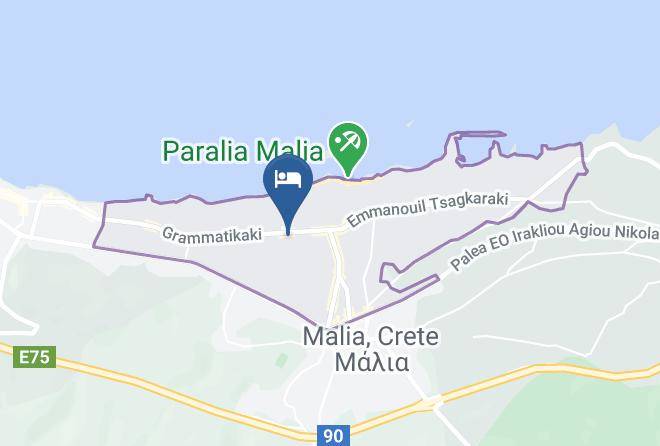 Iraklion - Vergas Hotel Maps