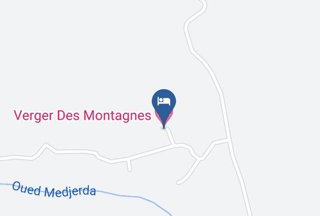 Tunisia - Verger Des Montagnes Maps