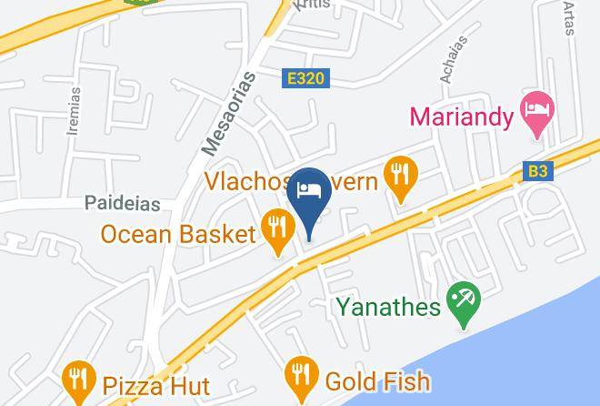 Pyla - Vergi City Hotel Maps