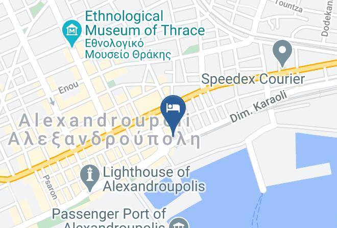 Evros - Vergina Hotel Maps