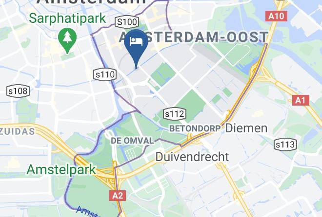 Amsterdam - Vergulden Eenhoorn Maps