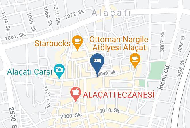 Cesme - Alacati Veriahan Boutique Hotel & Veria Restaurant Maps