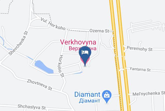 Kiev Sviatoshyn Raion - Verkhovyna Maps
