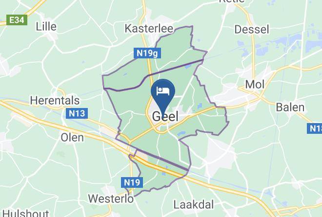 Antwerp - Hotel Verlooy Passerelle Maps