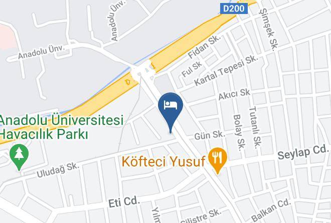 Tepebasi - Verman Otel Maps