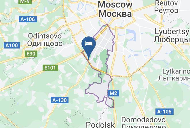 Moscow - Verona Hotel Maps