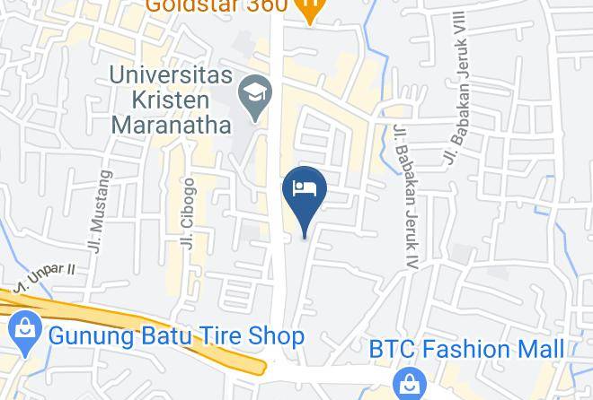 Bandung - Verona Palace Hotel Maps
