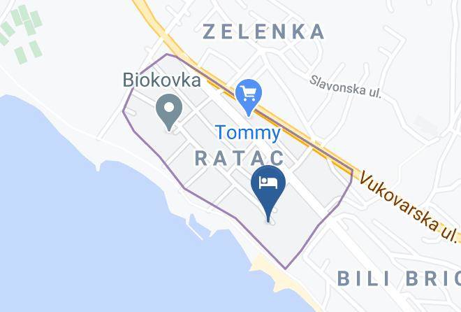 Makarska - Veronika Group Integrated Hotel Makarska Maps