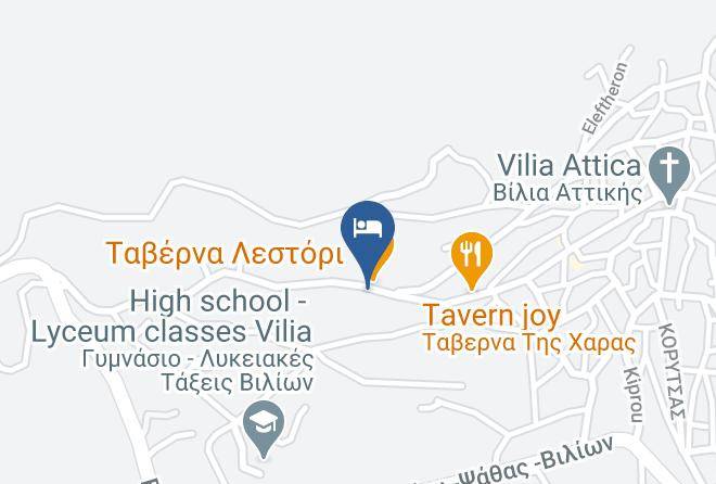West Attica - Verori Hotel Maps