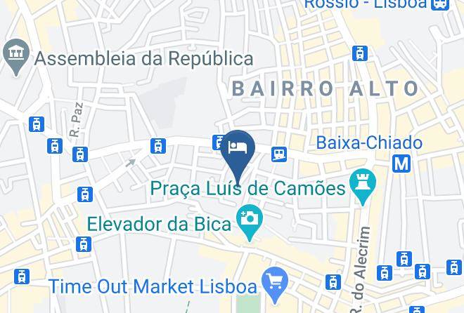 Lisbon - Verride Palacio De Santa Catarina Maps