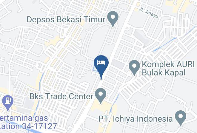 Kota Bekasi - Versa Hotel Maps