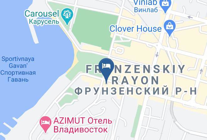 Vladivostok Urban Okrug - Versailles Hotel Maps
