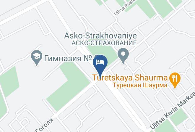 Kurgan - Versal Hotel Maps