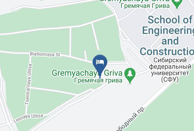 Krasnoyarsk - Versaldomotel Maps
